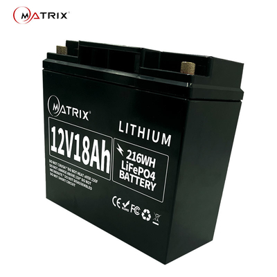 Lithium-Batterie des langen Lebens-12.8v 18ah LiFePO4 ersetzen Blei-Säure-Batterien 12v