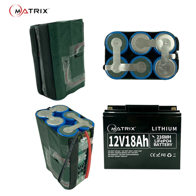 Lithium-Batterie-Satz des langen Lebens-12v 12.8v 18ah LiFePO4 wartungsfrei