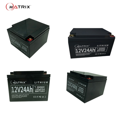 tiefe Lithium-Batterie des Zyklus-12V24Ah für Server-Ersatzenergie UPS-ATM CCTV