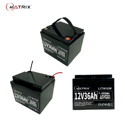 Batterie 12V 36Ah 4S6P LFP für Computer-Server-und Netz-Schalter-Sonnenwind-Energie-Speicher-Systeme