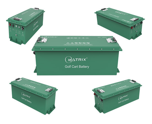Lithium-Batterie-Verbesserungs-Lithium-Eisen-Phosphatbatterien 100AH des Golfmobil-72V