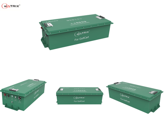 Der Matrix-48V 160Ah super langes Zyklus-Leben Golfmobil-der Lithium-Batterie-LiFePO4