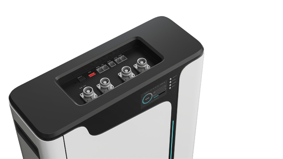 An der Wand befestigte Lithium-Batterie-Wohnnotstromversorgung durch batterien-Sonnensysteme 51.2V 100Ah LiFePO4