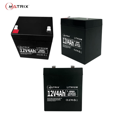 Bleisäure-Ersatz-Batterie IP54 12V 4Ah wieder aufladbare Batterie-Lifepo4 für UPS