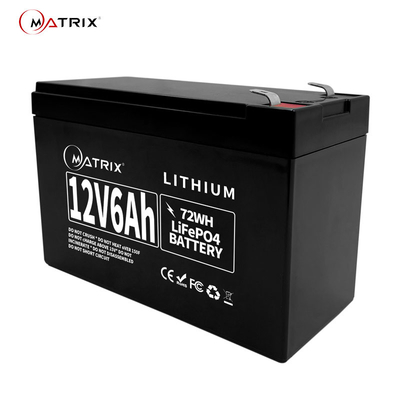 Lithium-Eisen-Batterie LiFEPO4 12V 6Ah