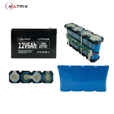 Li-Eisen-tiefe Zyklus-Batterie 12v 6ah UPS Akku-Lifepo4