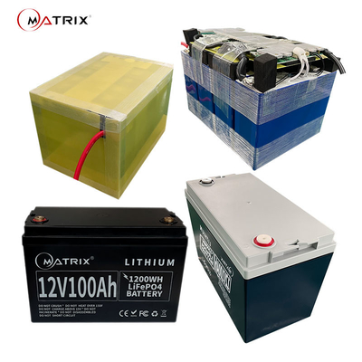 Batterie-Sätze der Matrix-12v100ah Lifepo4 mit Ausweichanlage BMS For House Battery