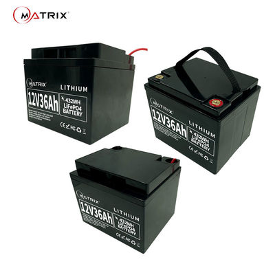 Lifepo4 12V 36Ah Batterie der Solarenergie-Batterie-LFP für Computer-Server