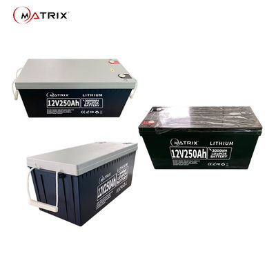 Tragbarer Lithium-tiefer Zyklus-Solarbatterie 12volt 250ah für Hauptenergie